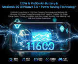 India Gadgets - Unihertz Tank 4 Pro 5G Rugged Mobile Phone: 100 Lumens DLP HD Projector: 6.73" FHD+: 18Gb + 1TB: 50MP + 64MP Night Vision Camera: IR Blaster Remote: Large 11600mAh Battery