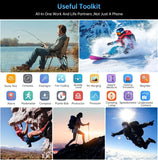 India Gadgets - Unihertz Tank 4 Pro 5G Rugged Mobile Phone: 100 Lumens DLP HD Projector: 6.73" FHD+: 18Gb + 1TB: 50MP + 64MP Night Vision Camera: IR Blaster Remote: Large 11600mAh Battery