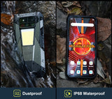 India Gadgets - Unihertz Tank 4 Pro 5G Rugged Mobile Phone: 100 Lumens DLP HD Projector: 6.73" FHD+: 18Gb + 1TB: 50MP + 64MP Night Vision Camera: IR Blaster Remote: Large 11600mAh Battery