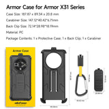 India Gadgets - Ulefone Armor X31 / X31 Pro Mobile Phone Original Case with Belt Clip and Carabiner
