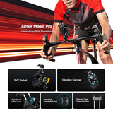 India Gadgets - Ulefone Armor Mount Pro AM01 Universal Motorbike / Bicycle Handle Mobile Phone Holder