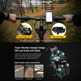 India Gadgets - Ulefone Armor Mount Pro AM01 Universal Motorbike / Bicycle Handle Mobile Phone Holder