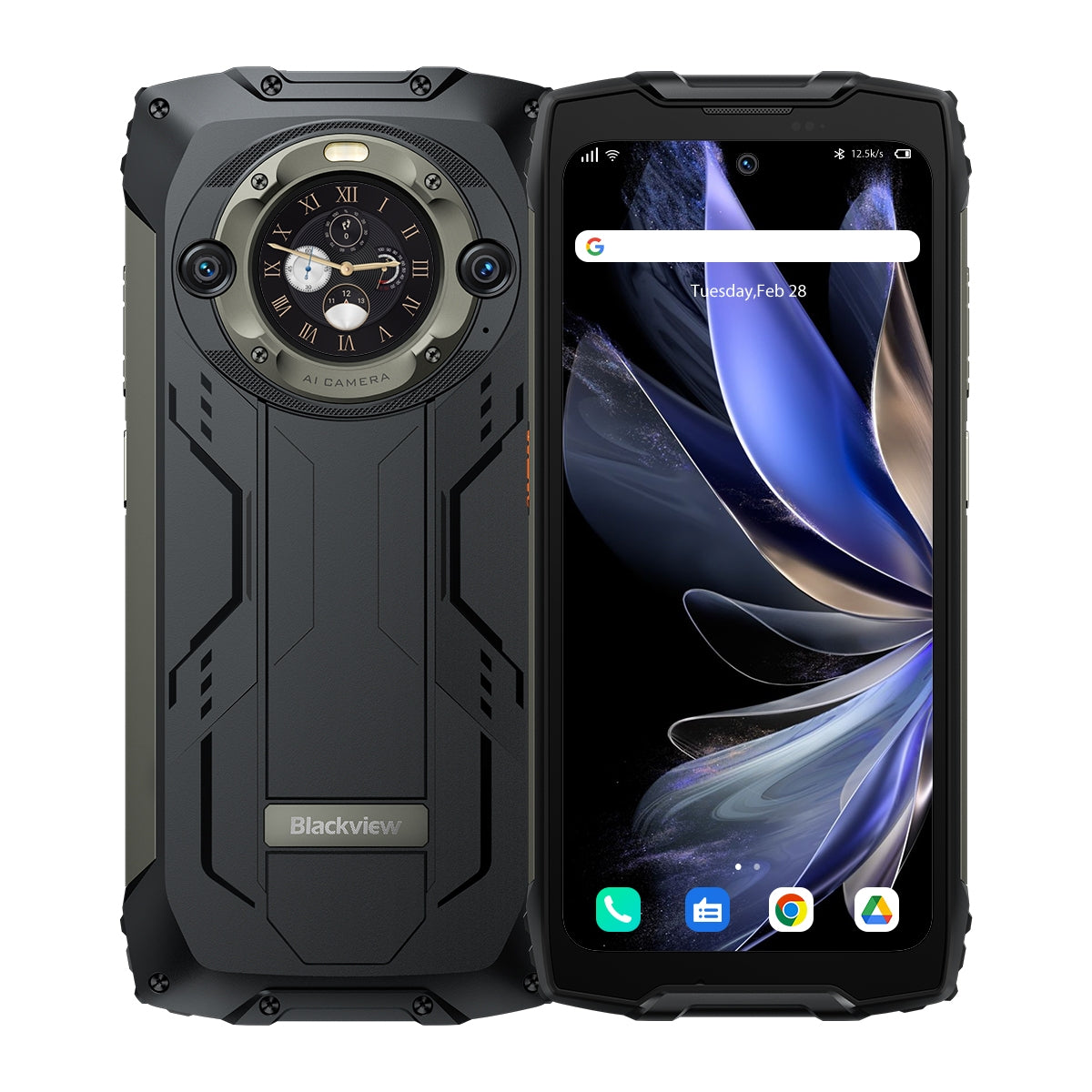 India Gadgets Blackview BV9300 Pro Rugged Android Mobile Phone: 12Gb  256Gb: 64MP Camera: Front