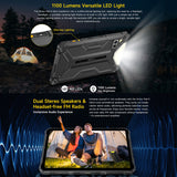 India Gadgets - Ulefone Armor Pad 4 Ultra Thermal Camera 5G Rugged Android Tablet: 8Gb + 256Gb: 10.36" FHD+ Display: 11800mAh Battery with 33W Fast Charge + OTG Reverse Charging: 1100 Lumens LED Light: Supports uSmart Endoscope + Microscope + Sound Kit