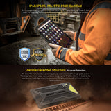 India Gadgets - Ulefone Armor Pad 4 Ultra Thermal Camera 5G Rugged Android Tablet: 8Gb + 256Gb: 10.36" FHD+ Display: 11800mAh Battery with 33W Fast Charge + OTG Reverse Charging: 1100 Lumens LED Light: Supports uSmart Endoscope + Microscope + Sound Kit