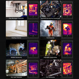 India Gadgets - Ulefone Armor Pad 4 Ultra Thermal Camera 5G Rugged Android Tablet: 8Gb + 256Gb: 10.36" FHD+ Display: 11800mAh Battery with 33W Fast Charge + OTG Reverse Charging: 1100 Lumens LED Light: Supports uSmart Endoscope + Microscope + Sound Kit