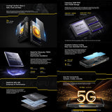 India Gadgets - Ulefone Armor 30 Pro 5G Rugged Android Mobile Phone: 16Gb + 512Gb: 50MP + 64MP Night Vision Camera: 6.95" FHD+ + 3.4" Rear Display: 12800mAh Battery with 66W Fast Charging + OTG Reverse Charging: Waterproof IP68 Smartphone