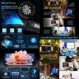 India Gadgets - Unihertz Tank 3S Rugged Mobile Phone: 100 Lumens DLP Projector: 6.79" FHD+: 12Gb + 256Gb: 50MP + 64MP Night Vision Camera: IR Blaster Remote: Large 15600mAh Battery with 66W Fast Charging: Dual Camping Light