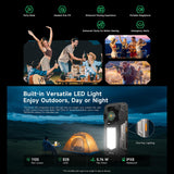 India Gadgets - Ulefone Armor 33 Rugged Android Mobile Phone: 12Gb + 512Gb: 50MP + 64MP Night Vision Camera: 6.95" FHD+ Display: 25500mAh Battery with 66W Fast Charging + OTG Reverse Charging: 1100 Lumens Camping Light