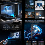 India Gadgets - Unihertz Tank 4 5G Rugged Mobile Phone: 100 Lumens DLP HD Projector: 6.78" FHD+: 12Gb + 512Gb: 50MP + 64MP Night Vision Camera: IR Blaster Remote: Large 11600mAh Battery