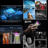 India Gadgets - Unihertz Tank 4 5G Rugged Mobile Phone: 100 Lumens DLP HD Projector: 6.78" FHD+: 12Gb + 512Gb: 50MP + 64MP Night Vision Camera: IR Blaster Remote: Large 11600mAh Battery