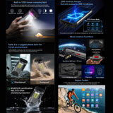 India Gadgets - Unihertz Tank 4 5G Rugged Mobile Phone: 100 Lumens DLP HD Projector: 6.78" FHD+: 12Gb + 512Gb: 50MP + 64MP Night Vision Camera: IR Blaster Remote: Large 11600mAh Battery