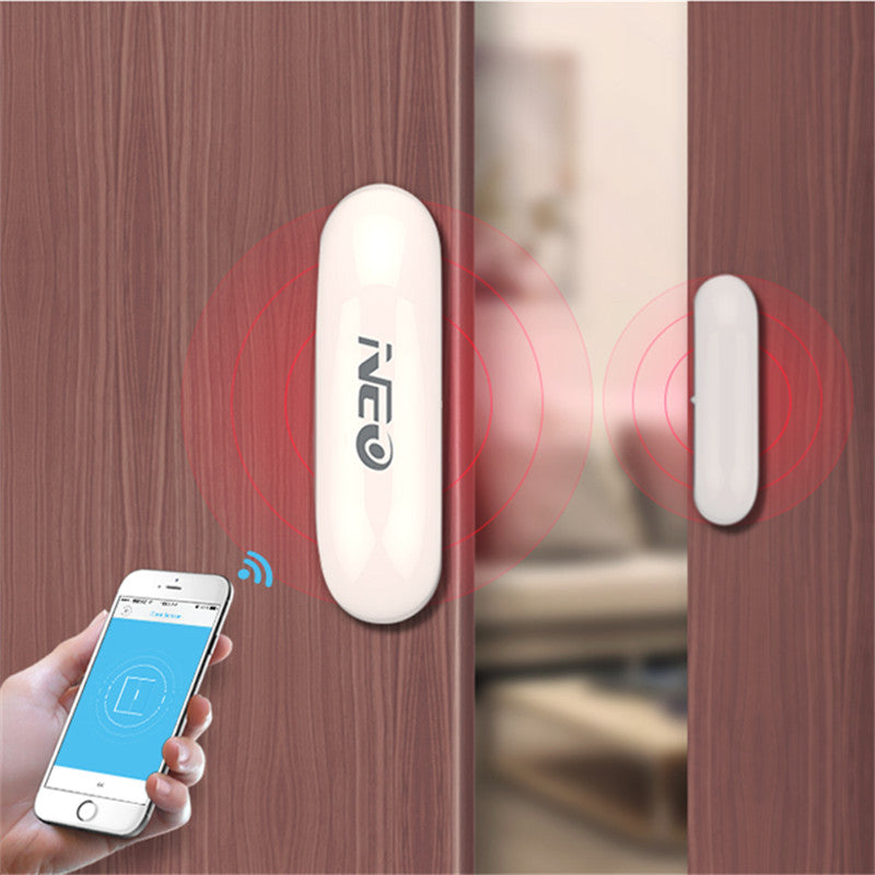 Smart Home Office Security Wireless Door Window Cupboard Open/Close Sensor  Alarm: Mobile Phone Alerts