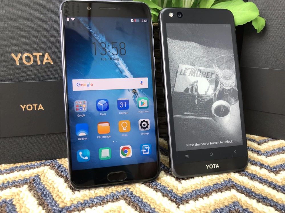 India Gadgets - 64Gb Yotaphone 3 Dual Screen Mobile Phone, 5.5