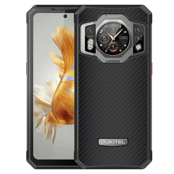 India Gadgets - Oukitel WP21 Rugged Android Mobile Phone: 12Gb + 256Gb: 64MP + 20MP Night Vision: 6.78