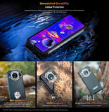 India Gadgets - Oukitel WP21 Ultra Rugged Android Mobile Phone: 12Gb + 256Gb: 64MP + 20MP Night Vision + 5MP Thermal Camera: 6.78" FHD+ Display: Large 9800mAh Battery with 66W Fast Charging: Waterproof Smartphone