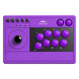 8BitDo Arcade Stick V3 wireless fight stick (Purple)