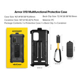 India Gadgets - Ulefone Armor X10 Pro Mobile Phone Original Case with Belt Clip and Carabiner