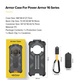 India Gadgets - Ulefone Power Armor 16 Pro Mobile Phone Original Case with Belt Clip and Carabiner