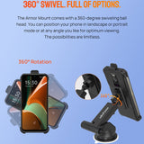 India Gadgets - Ulefone Armor Mount Multi-Use Mobile Phone Holder for Dashboard, Windshield