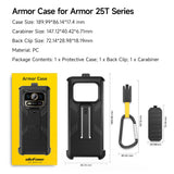 India Gadgets - Ulefone Armor 25T Pro Mobile Phone Original Case with Belt Clip and Carabiner