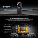 India Gadgets - Doogee S110 Rugged Android Mobile Phone: 12Gb + 256Gb: 50MP + 24MP Night Vision Camera: 6.58" FHD+ Display: Massive 10800mAh Battery with 66W Fast Charging: 1.1 Inch Multifunction Rear Display