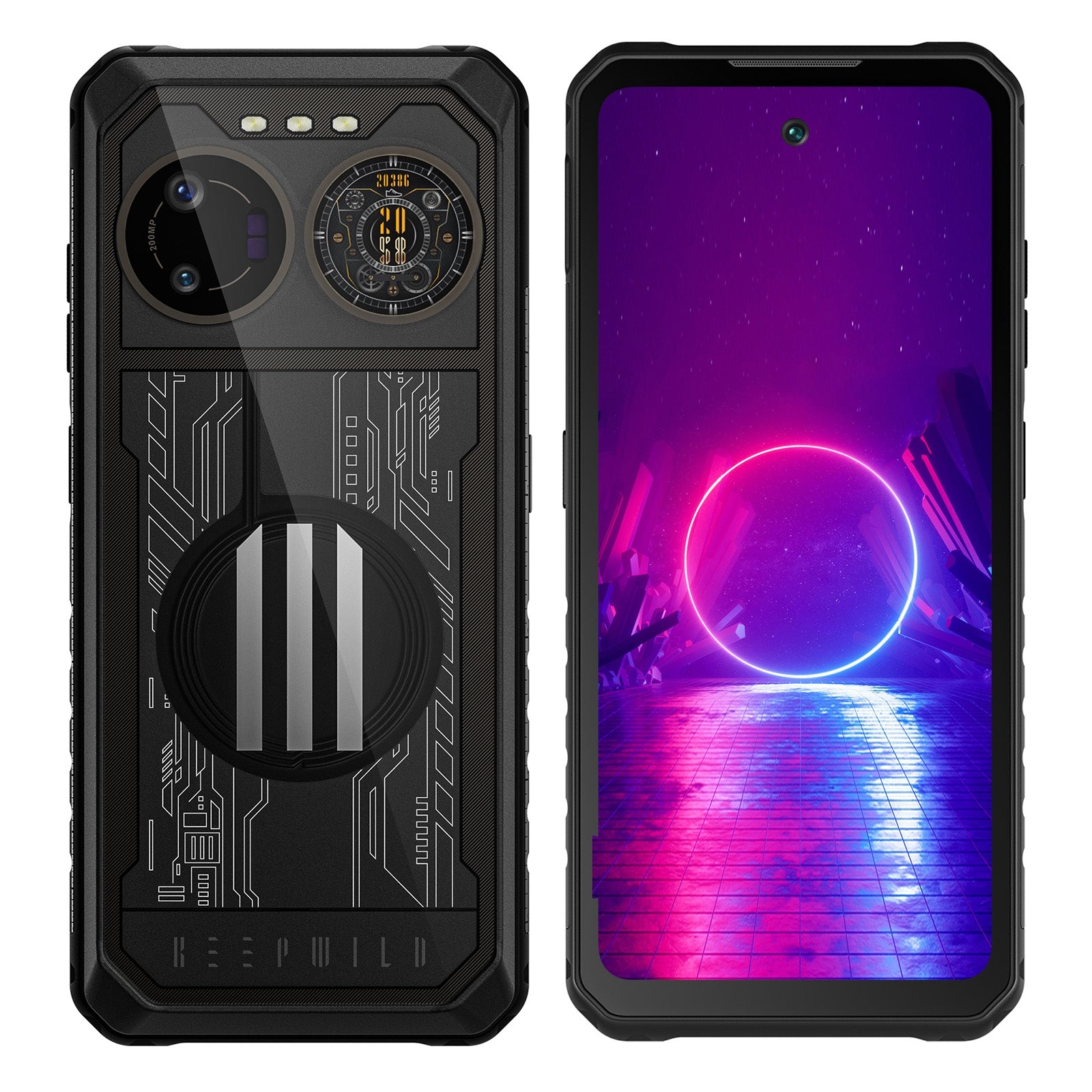 India Gadgets - IIIF150 B2 Ultra Rugged Android Mobile Phone: 12Gb 