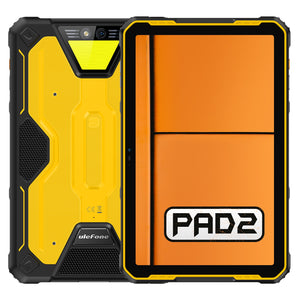 India Gadgets - Ulefone Armor Pad 2 Rugged Android Tablet: 8Gb + 256Gb: 11" 2K FHD+ Display: Massive 18600mAh Battery with 33W Fast Charge + OTG Reverse Charging: 750 Lumens LED Light: Supports uSmart Endoscope E2 + Microscope