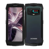 India Gadgets - DOOGEE Smini Mini Rugged Android Phone: 8Gb + 256Gb: 50MP Dual Camera: 4.5" qHD+ IPS Display + Rear Screen: 3000mAh Battery with 18W Fast Charging: Compact Palm Sized Pocket Mobile