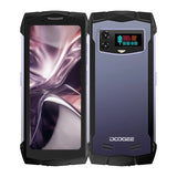 India Gadgets - DOOGEE Smini Mini Rugged Android Phone: 8Gb + 256Gb: 50MP Dual Camera: 4.5" qHD+ IPS Display + Rear Screen: 3000mAh Battery with 18W Fast Charging: Compact Palm Sized Pocket Mobile