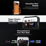 India Gadgets - Doogee V20S 5G Rugged Android Mobile Phone: 12Gb + 256Gb: 50MP + 24MP Night Vision Camera: 6.43" AMOLED FHD+ + 1.58" Innovative Rear Display: 6000mAh Battery: Waterproof IP68 Smartphone