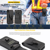 India Gadgets - Ulefone Armor 24 Holster / Multi-Purpose Phone Pouch Waist Bag: Carabiner + Belt