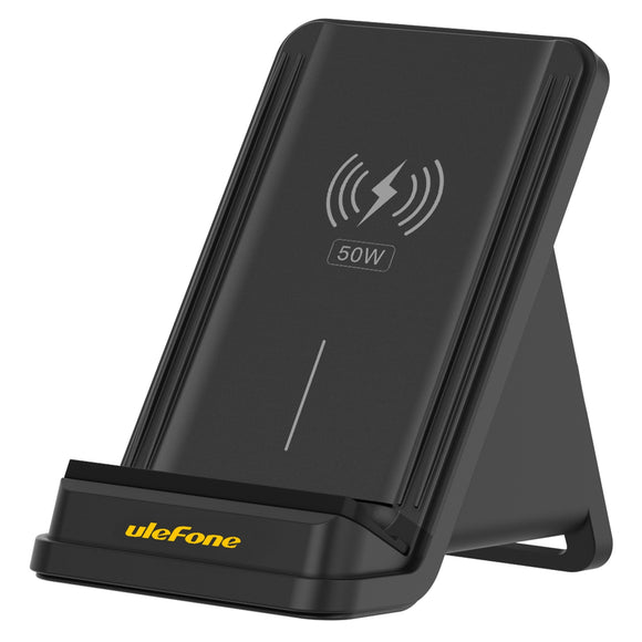 India Gadgets - Ulefone WCS01 50W Super Fast Wireless Charger Stand - Qi Compatible - Universal Compatibility