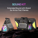 India Gadgets - Ulefone Sound KIT For Armor Pad 3 Pro Extender Sound Stand: Dual LED, 9W, 114dB