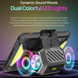 India Gadgets - Ulefone Sound KIT For Armor Pad 3 Pro Extender Sound Stand: Dual LED, 9W, 114dB