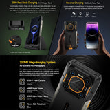 India Gadgets - Ulefone Armor 26 Ultra 5G Rugged Android Mobile Phone: 12Gb + 512b: 200MP + 64MP Night Vision Camera: 6.78" FHD+ Display: 3W Loudspeaker: Massive 15600mAh Battery with 120W Super Fast Charging OTG Reverse Charging