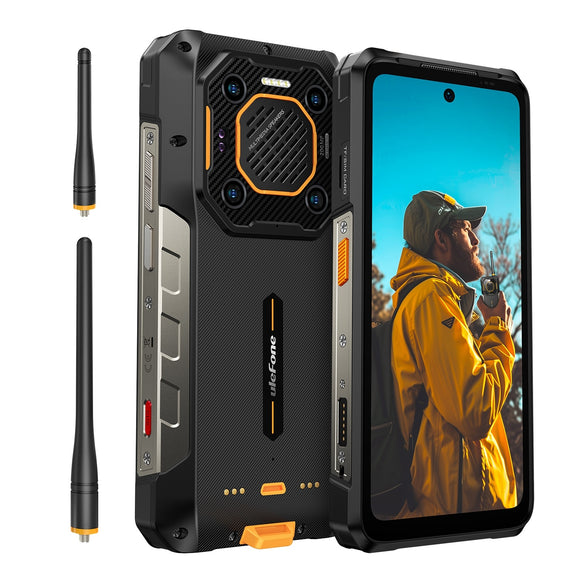 India Gadgets - Ulefone Armor 26 Ultra Walkie-Talkie 5G Rugged Android Mobile Phone: 12Gb + 512b: 200MP + 64MP Night Vision Camera: 6.78