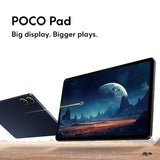 India Gadgets - Xiaomi POCO Pad Android Tablet: 8Gb + 256Gb: 8MP Camera: 12.1" FHD+ Display: 10000mAh Battery With 33W Fast Charging