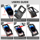 India Gadgets - iPhone Mobile Phone Diving / Snorkeling Protective Case: Clear Underwater Photo & Video Capture: Waterproof Depth: 15m