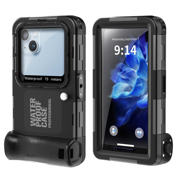 India Gadgets - iPhone Mobile Phone Diving / Snorkeling Protective Case: Clear Underwater Photo & Video Capture: Waterproof Depth: 15m