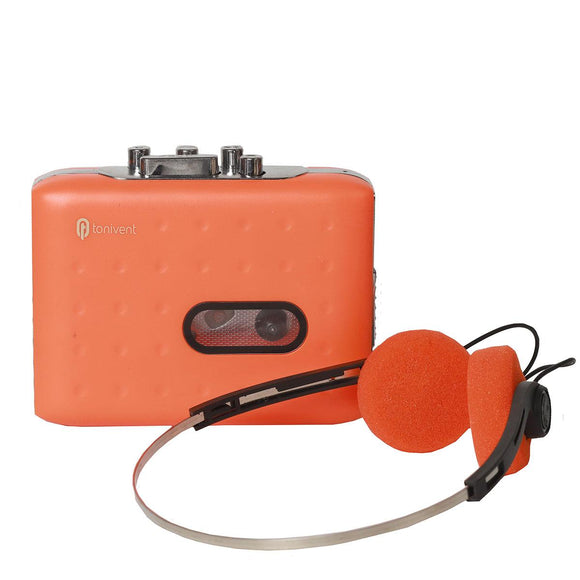 India Gadgets - TON771 Cassette to MP3 Converter | USB Portable Walkman Player & Recorder | with Headphones