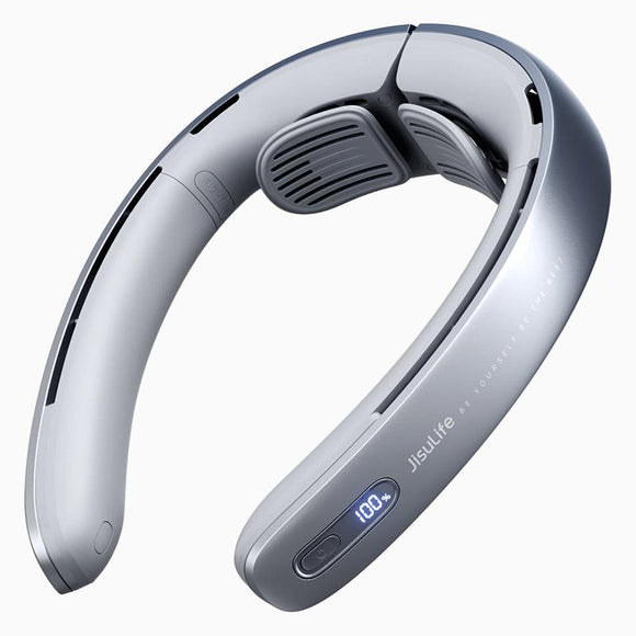 India Gadgets - FA45 Neck Fan Pro: 360 Degree Surround Strong Airflow: 100-Speed Cooling: 5000mAh Battery: LED Display: Perfect for Outdoor Workouts, Hiking & Festivals