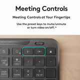 India Gadgets - Logitech Signature Slim Wired Keyboard and Wired Mouse Combo MK620 for Business - Wired Optical Mouse + Standard Size Keyboard, USB-C Ready to Use