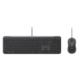 India Gadgets - Logitech Signature Slim Wired Keyboard and Wired Mouse Combo MK620 for Business - Wired Optical Mouse + Standard Size Keyboard, USB-C Ready to Use