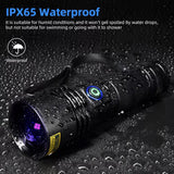 India Gadgets - Darkbeam 20W 365nm UV Flashlight, High-Power Black Light for Forensic Detection, UV Curing, Authenticity Verification