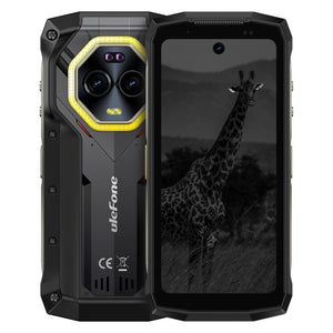 India Gadgets - Ulefone Armor Mini 20 Pro 5G Rugged Android Mobile Phone: 8Gb + 256Gb: 50MP + 64MP Night Vision Camera: 4.7" HD+ Display: Large 6200mAh Battery with 33W Fast Charging: Ring LED light: IR Blaster