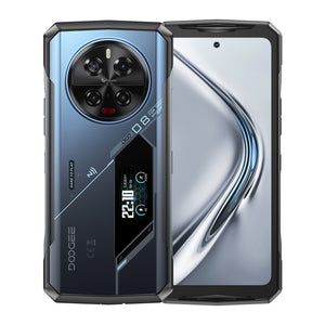 India Gadgets - DOOGEE V40 Pro 5G Rugged Mobile Phone: 16Gb + 512Gb: 200MP + 20MP Night Vision Camera + 3.0X Optical Zoom: 6.78" FHD+ IPS + 1.47" Rear Display: Large 8680mAh Battery: Waterproof IP68 Smartphone