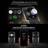 India Gadgets - Ulefone Armor 28 Pro 5G Rugged Android Mobile Phone: 16Gb + 512Gb: 50MP + 64MP Night Vision Camera: 6.67" FHD+ + 1.04" Rear Display: 10600mAh Battery with 120W Fast Charging + OTG Reverse Charging: Waterproof Smartphone