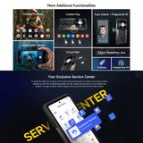 India Gadgets - Ulefone Armor 28 Pro 5G Rugged Android Mobile Phone: 16Gb + 512Gb: 50MP + 64MP Night Vision Camera: 6.67" FHD+ + 1.04" Rear Display: 10600mAh Battery with 120W Fast Charging + OTG Reverse Charging: Waterproof Smartphone
