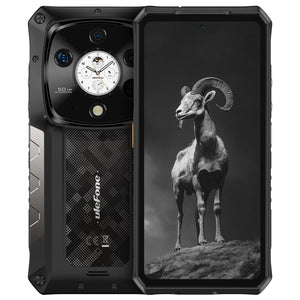 India Gadgets - Ulefone Armor 28 Pro 5G Rugged Android Mobile Phone: 16Gb + 512Gb: 50MP + 64MP Night Vision Camera: 6.67" FHD+ + 1.04" Rear Display: 10600mAh Battery with 120W Fast Charging + OTG Reverse Charging: Waterproof Smartphone